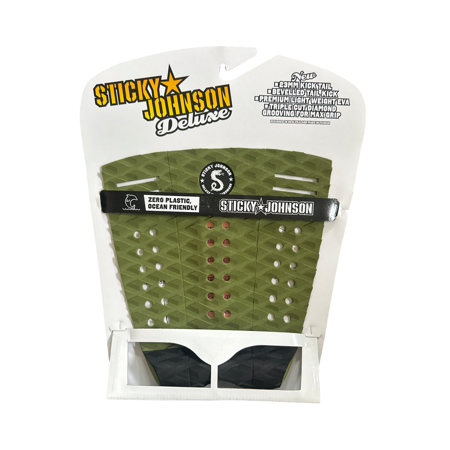 Green with black kick